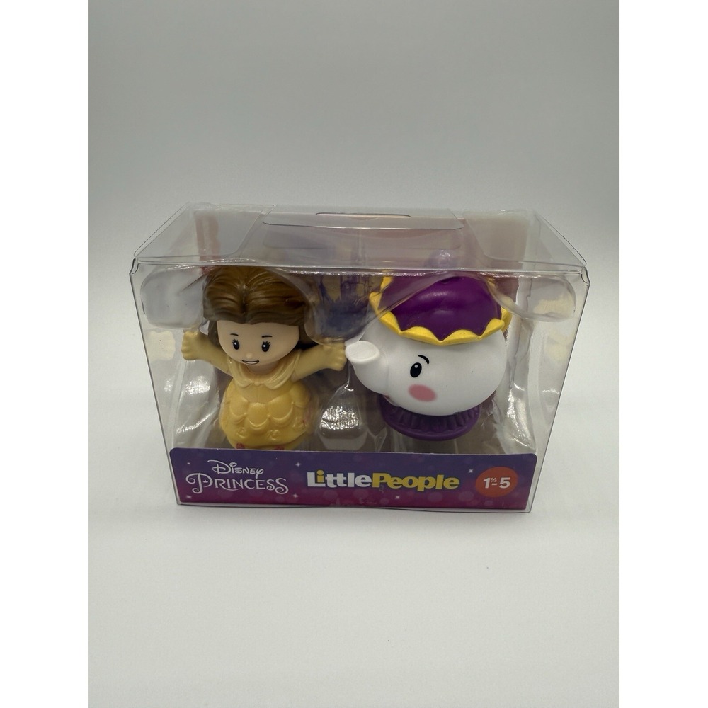 Little People Fisher-Price Disney Princess Belle & Mrs. Potts Collectible Set